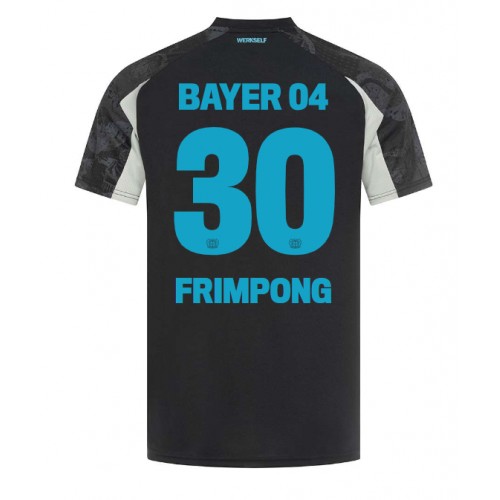 Pánský Fotbalový dres Bayer Leverkusen Jeremie Frimpong #30 2024-25 Třetí Krátký Rukáv